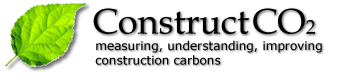 Constrcut CO2 measuring, understanding, improving construction carbons